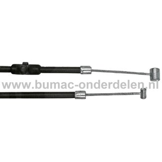 Koppelingskabel voor John Deere, Sabo Gazonmaaiers, Grasmaaiers, Duwmaaiers, Loopmaaiers Koppeling Kabel 52152mA, 52152TAmA, 524PmA, 524TLmA, Mulcher 52152mA