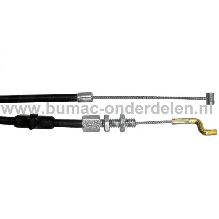 Koppelingskabel voor John Deere, Sabo Gazonmaaiers, Grasmaaiers, Duwmaaiers, Loopmaaiers Koppeling Kabel 52152HmA, 52152HTAmA, 524PHBCA,524PHmA, 52BCmA, 52OHVPHmA