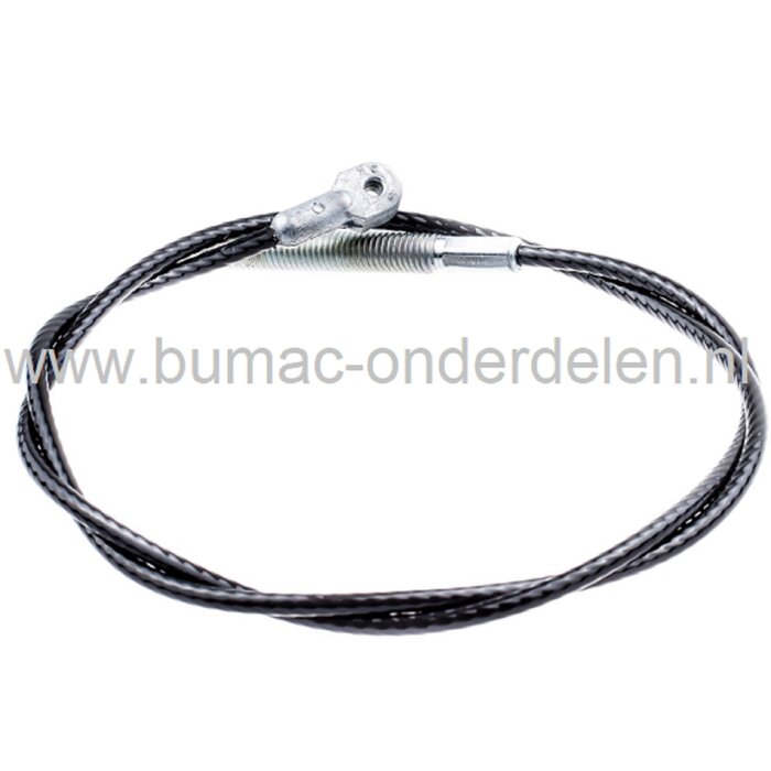 Stuurkabel voor Husqvarna, Jonsered, Partner, McCulloch Zitmaaiers, Tuintrekkers Rider 15, Rider 18, Rider 18 AWD, Kabel Stuurinrichting