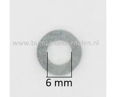 Gladde sluitring voor Regulateurtandwiel Binnen Ø 6 mm voor Honda Motoren op Grasmaaier, Veegmachine, Grasmachine, Loopmaaier, Gazonmaaier GXV160, GXV240, Ring, Carroseriering, GXV 140, GXV 160