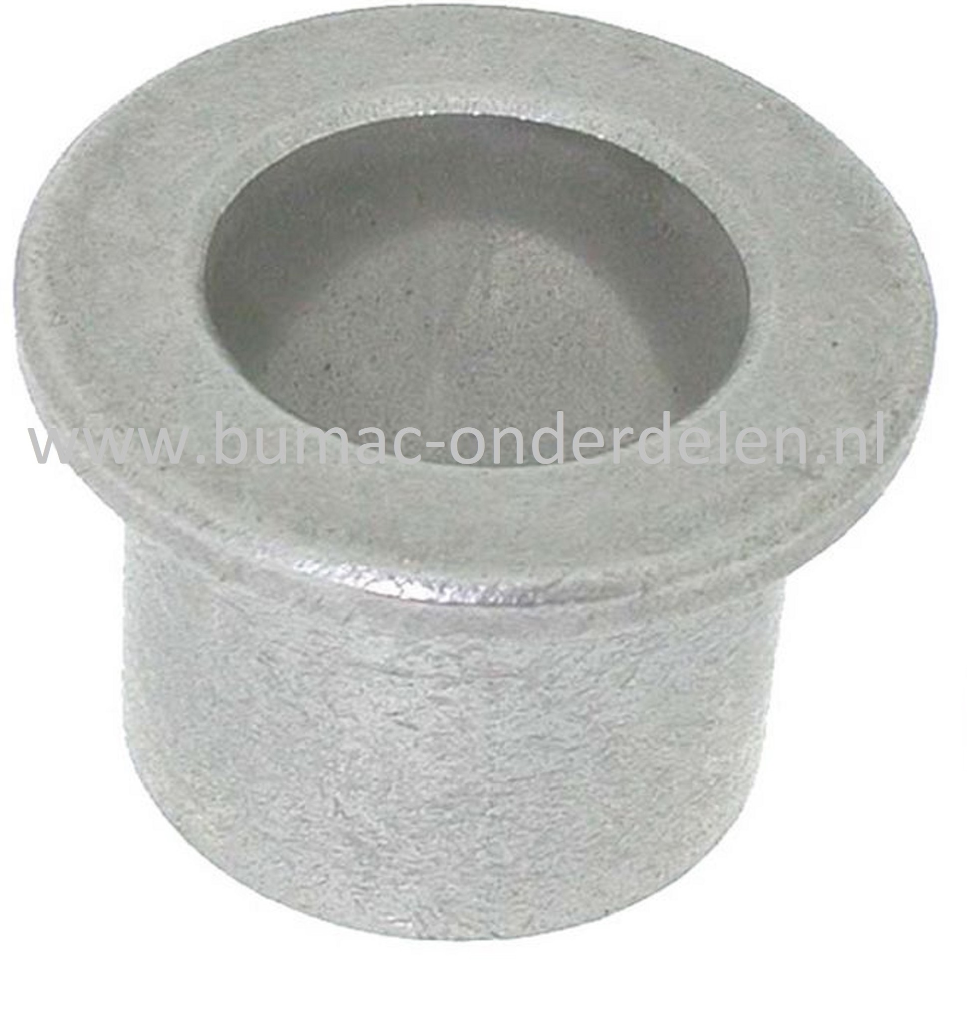 Stalen Lagerbus 22,22x28,58x25,4 mm voor Diverse merken Grasmaaiers - Zitmaaiers - Tuintrekkers - Frontmaaiers, Glijlager, Bus,