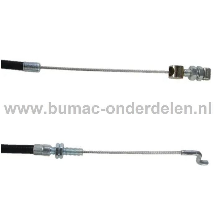 Koppelingskabel voor AS-Motor Loopmaaiers, Duwmaaiers, Grasmaaiers, Gazonmaaiers Kabel voor Bedieningskabel, Versnellingskabel, Vooruit Versnelling  Koppeling Kabel 53 B5