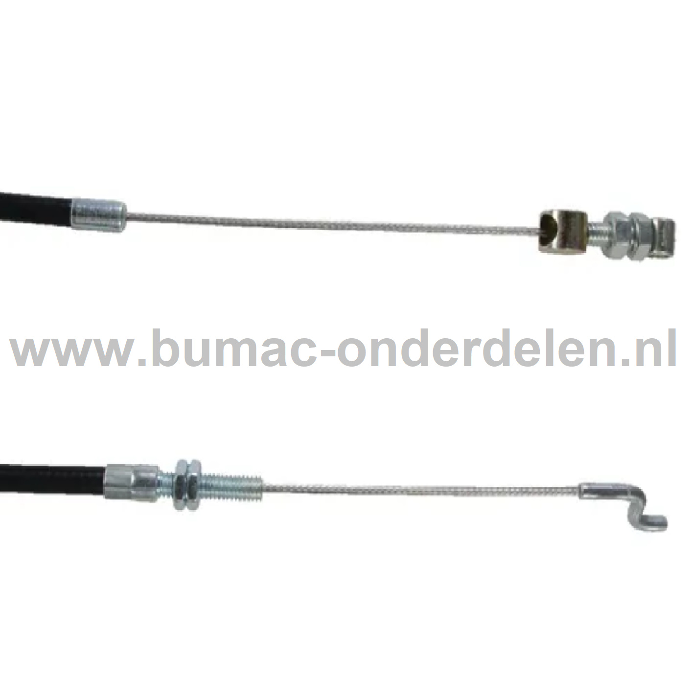 Koppelingskabel voor AS-Motor Loopmaaiers, Duwmaaiers, Grasmaaiers, Gazonmaaiers Kabel voor Bedieningskabel, Versnellingskabel, Vooruit Versnelling  Koppeling Kabel 53 B5
