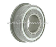 Kogellager 15,7x34,9x14,7 mm voor Grasshopper, John Deere Frontmaaiers, Loopmaaiers, Grasmaaiers  Grasshopper 623, 727K, 6372, 9048, 9052, 9061, John Deere PC2003 met 32- en 36 inch Maaidek, Lager, 727 K,PC 2003