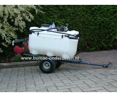 Getrokken Sproeier - 99 Liter - 210 Cm Werkbreedte, Sproeiwagen, Drukspuit, Gifspuit Achter Zitmaaier - Frontmaaier - Tuintrekker - Quad Onkruidspuit, Veldspuit, Combispuit