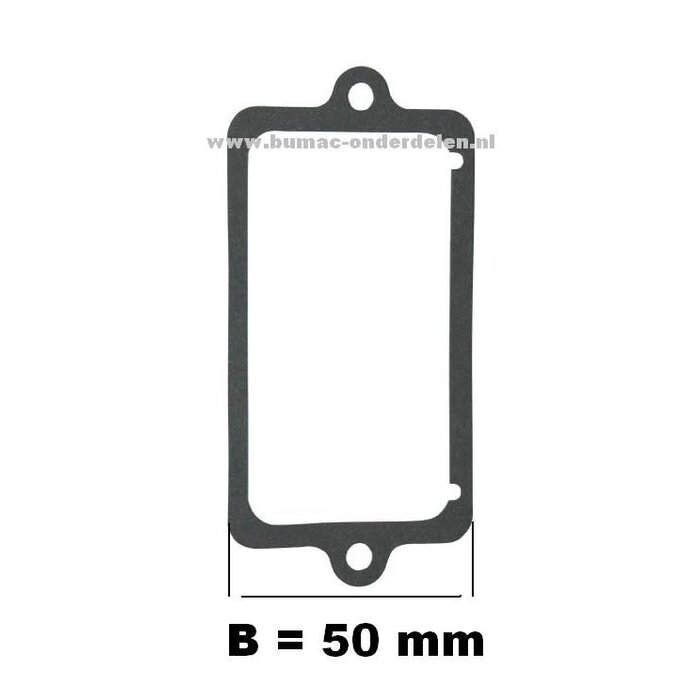 Pakking Klepdeksel B&S Motor 7 - 18 Pk met een Horizontale of Verticale Krukas, Briggs and Stratton Klepdekselpakking voor Zitmaaier - Frontmaaier - Tuintrekker, onderdeel