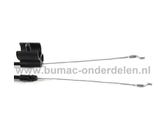 Motorremkabel voor VIKING, STIHL Gazonmaaiers, Grasmaaiers, Duwmaaiers, Loopmaaiers Remkabel, Motor Rem Kabel MB253, MB248
