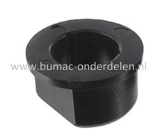 Kunststof Wielbus 19,05x31,75x19,05 mm voor Columbia, Novotrac Zitmaaiers - Tuintrekkers 110/760SL, RD10/660SL, RD11/660SL, 10SL Classic, 11 Classic, Glijlager, Lager, 110/760 SL, RD 11/660 SL, RD 11/660 SL, 10 SL Classic, 3/4x1 1/4x3/4 inch