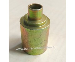 Afstandsbus voor V snaar poelie van  CastelGarden, Stiga, Alpina, Mountfield Zitmaaier, Grasmachine, Spanpoelie, Drukpoelie voor 1228H, 1228M, CT125/72H, Estate Master, ET10/72H, Garden Combi, MF2211H, Skipper 72K, TC105/72. TC115/72, TC125/72