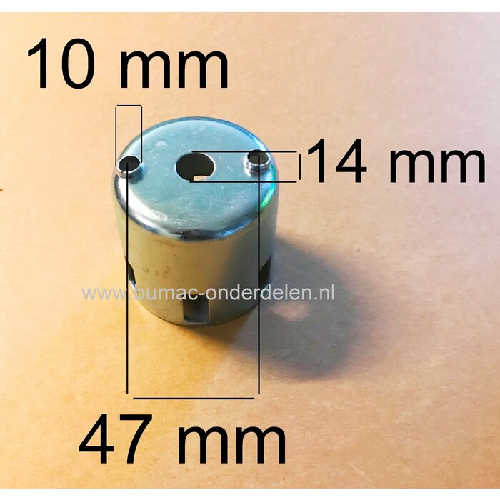 Complete Handstarter met Startcup voor Robin Motor EY20 in Stalen Behuizing met 2 Stalen Startpallen, Startmechanisme voor Robin Motoren op  Aggregaten, Generatoren, Trilplaten, Houtversnipperaars, Waterpompen, Compressoren, Verticuteermachines, Veegmac