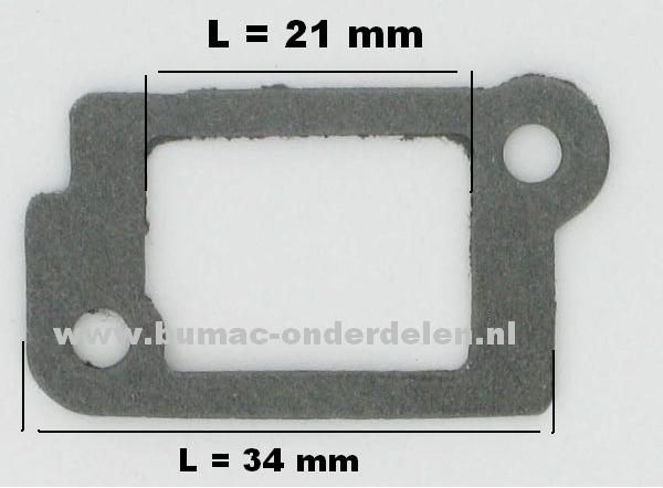 B&S Inlaatpakking voor Sprint Motor op Grasmaaier - Benzinemaaier - Loopmaaier - Cirkelmaaier