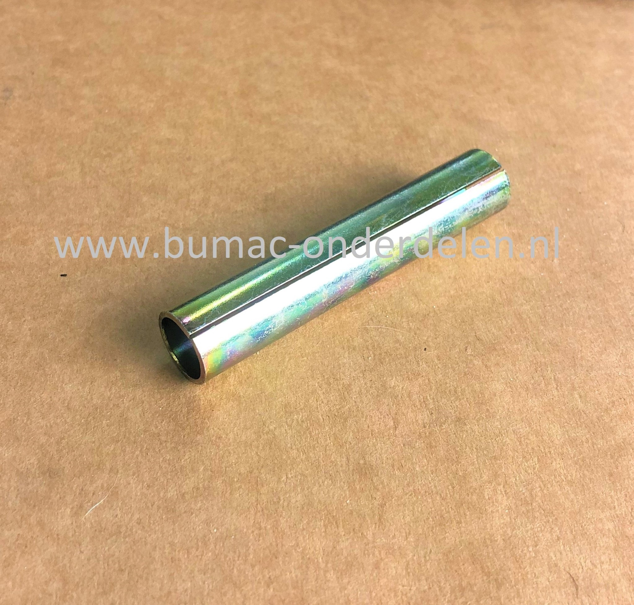 Stalen Wielbus 13,2x15,88x83 mm voor steunwielen op Zitmaaiers, Frontmaaiers, Maaidekken, Bus, Glijlager, Lager, 0,515x5/8x3 1/4 inch