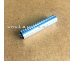 Stalen Wielbus 11,11x12,7x55,8 mm voor steunwielen op Zitmaaiers, Frontmaaiers, Maaidekken, Bus, Glijlager, Lager, 7/16x1/2x2,200 inch