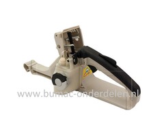 Benzinetank met Handvat voor Stihl Motorzaag - Kettingzaag 024, 026, MS240, MS260. Tankbehuizing, Tankhuis, Tank met Gashendel, MS 240, MS 260