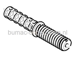 Dempingsveer voor DOLMAR,MAKITA PC6114, PC6112, EK6100 op  Bandenzaag - Motorslijpers - Doorslijpers Trillingsdemper