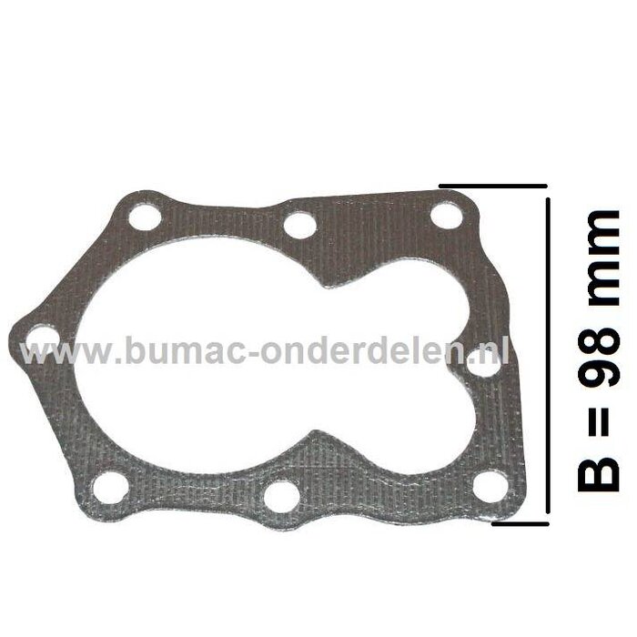 Koppakking voor de Briggs and stratton Quantum, Max en Europe Motoren op Grasmaaiers