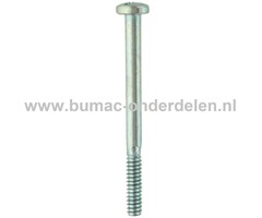 Schroef M5x65 mm Bevestiging Uitlaat voor Dolmar - Makita Kettingzagen, Motorzagen, Benzinezagen Schoeven, Cilinder kop, Bevestigingsmateriaal PS34, PS36, PS41, PS45