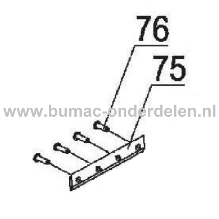 Schroef M8x20 mm voor Hakselaarmes op LAZER Hakselaar, Houtversnipperaar, Mes voor Hakselaars, Hakselmes XLZSHR070 L, XLZCPR070, Inbusbout, onderdeel