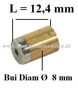 Vlotternaald met Zitting en Ophanging Compleet voor Briggs and Stratton IC en Power Build Motor op Zitmaaiers en Frontmaaiers