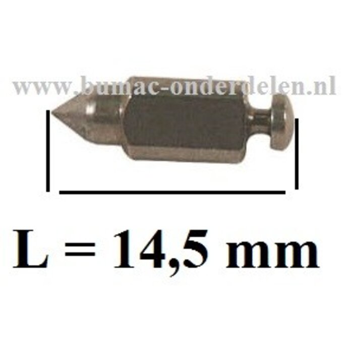 Vlotternaald met Zitting en Ophanging Compleet voor Briggs and Stratton IC en Power Build Motor op Zitmaaiers en Frontmaaiers