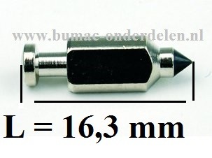 Vlotternaald voor B&S motoren op Zitmaaiers en Frontmaaiers, Briggs and Stratton Vlotternaald voor Zitmaaier, Frontmaaier, Tuintrekker