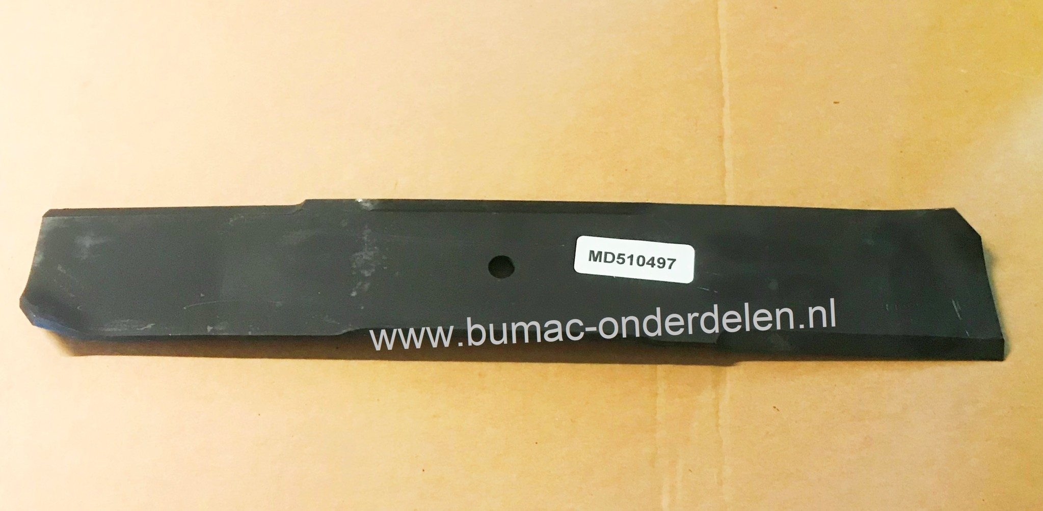 Mes 42 cm voor Toro Recycler Model 21012 Grasmaaier Toro Onderdeel voor Toro Maaidek Asgat 10 mm Grasmaaiermes voor Grasmaaier, Gazonmaaier, Cirkelmaaier, Loopmaaier, Grasmachine