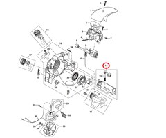 Olietank voor MAKITA, DOLMAR PS34, PS36, PS41, PS45 op Kettingzagen, Motorzagen PS-34, PS-36, PS-41, PS-45 Oliereservoir