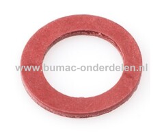 Fiberring 22x27x1,5 mm voor Afdichting van Bouten - Schroeven op Carburateur - Olieschroef Carter op Motoren van Grasmaaier, Zitmaaier, Auto, Trekker, Hijskraan, Shovel, Trilplaat, Aggregaat, Tuinfrees, Generator, Hakselaar, Bosmaaier, Brommer, Scooter