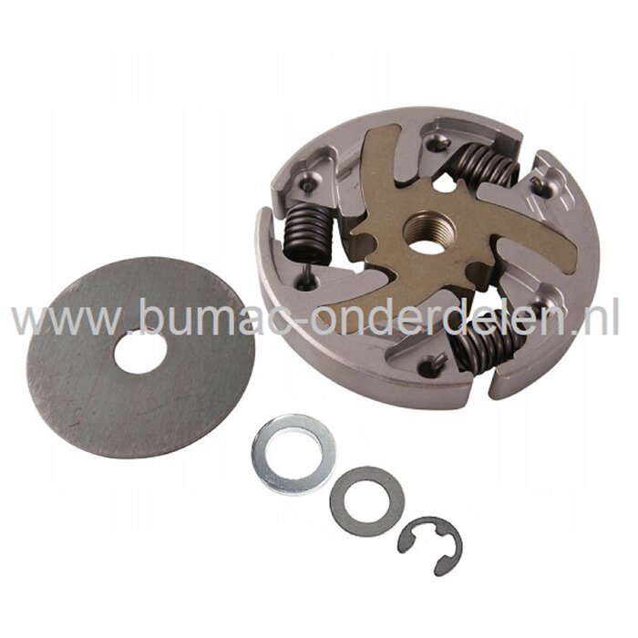 Centrifugaalkoppeling voor DOLMAR, MAKITA PS34, PS36, PS41, PS45 op Kettingzagen, Motorzagen Koppelingset PS-34, PS-36, PS-41, PS-45