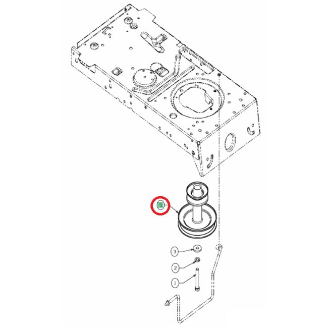 Motorpoelie voor MTD, WOLF, YARDMAN, CUBCADET, WHITE Smart RN145 JLX92R, JLX105R, LX92R, MF36-15RT, MF36-13RT, BL135, BL155, Bl175, Select, 703LT, 903LT, 703GLT, LE135, LN155, Spider, RE125, LN185, Gold, LT92, Optima, Smart, DL92T,