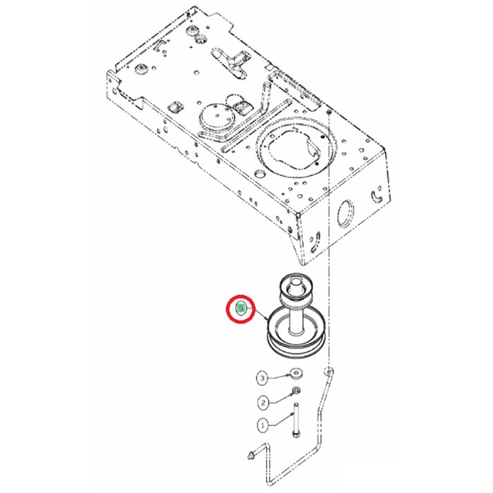 Motorpoelie voor MTD, WOLF, YARDMAN, CUBCADET, WHITE Smart RN145 JLX92R, JLX105R, LX92R, MF36-15RT, MF36-13RT, BL135, BL155, Bl175, Select, 703LT, 903LT, 703GLT, LE135, LN155, Spider, RE125, LN185, Gold, LT92, Optima, Smart, DL92T,