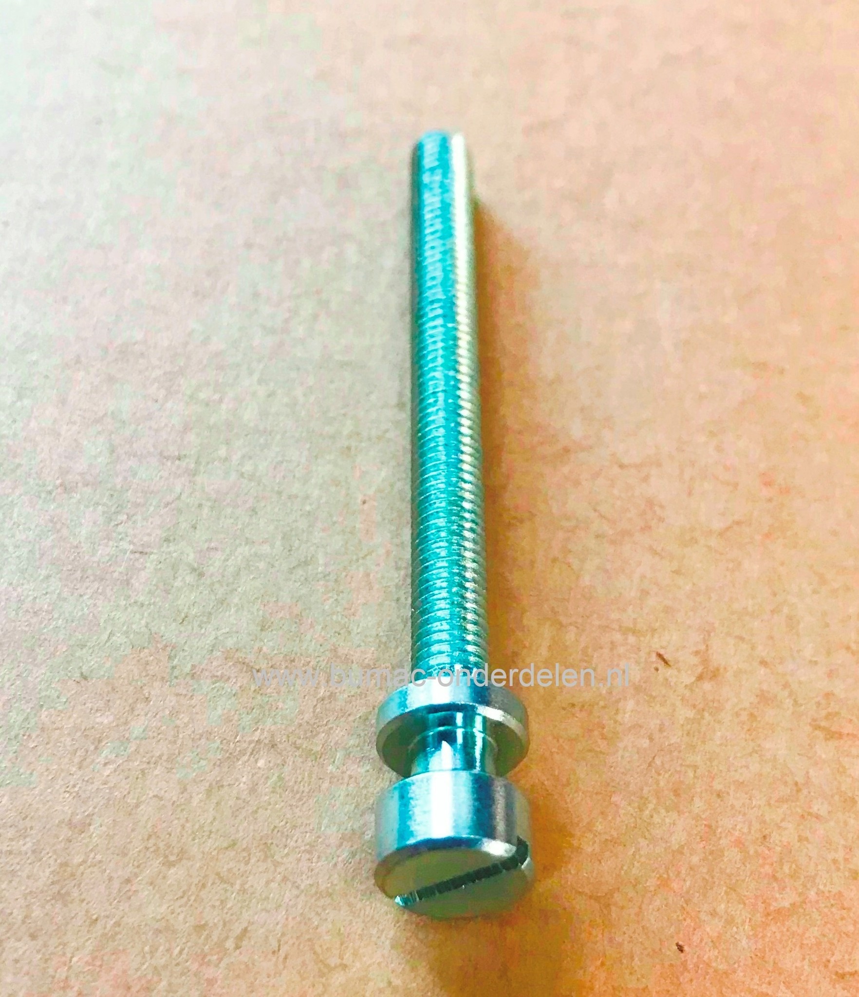 Schroef voor Kettingspanner voor DOLMAR, MAKITA PS34, PS36, PS41, PS45 op Kettingzagen, Motorzagen Spanschroef ,Spanner PS-34, PS-36, PS-41, PS-45, onderdeel