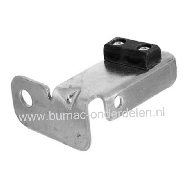 Steun met Remblok voor MTD, WOLF, YARDMAN, CUBCADET, WHITE DLX96SA, DLX107, ELX107, JLX96, JLX107, LX96, GLX96SH, MF41-18RH, BL175/105AT, Ambition 105, Blue Power 105, Select 105, 903LT, 908LA, LN155, P180AMN, P200HN, Gold, Optima LN155, Optima LN175, Opt