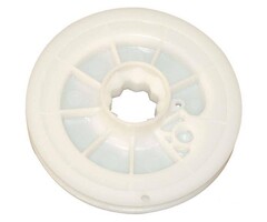 B&S Startpoelie voor Sprint - Classic en Quattro Motor, 3 - 3,5 en 4 PK op Grasmaaier - Benzinemaaier - Loopmaaier, Koord Poelie