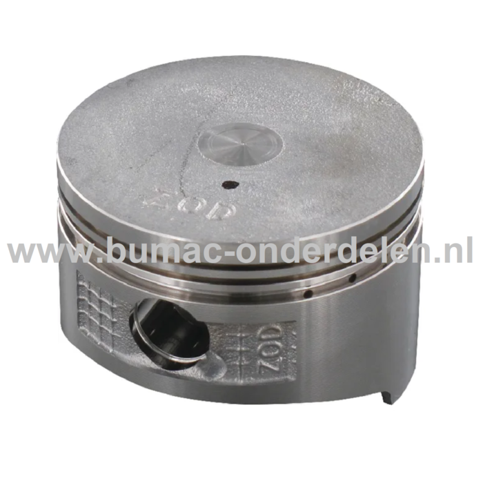 Zuiger Ø 56 mm voor Honda GX100 Motor op Trilplaat, Generator, Kooimaaier, Tuinfrees, Houtversnipperaar, Waterpomp, Bouwlift, Bobcat, Minikraan, Aggregaat, Hoogwerker, Cart, Veegmachine, Hakselaar, Hogedrukreiniger, Verticuteermachine, Kantensnijder, Vlin
