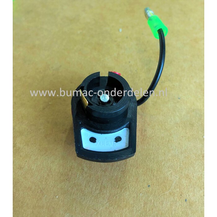 G100K1 - GX120K1 - GX140 - GX160K1 - GX240K1 - GX270 - GX340K1, Schakelaar / Stopknop voor Honda Motoren met een Horizontale Krukas op Aggregaat, Generator, Trilplaat, Houtversnipperaar, Tuinfrees, Waterpomp