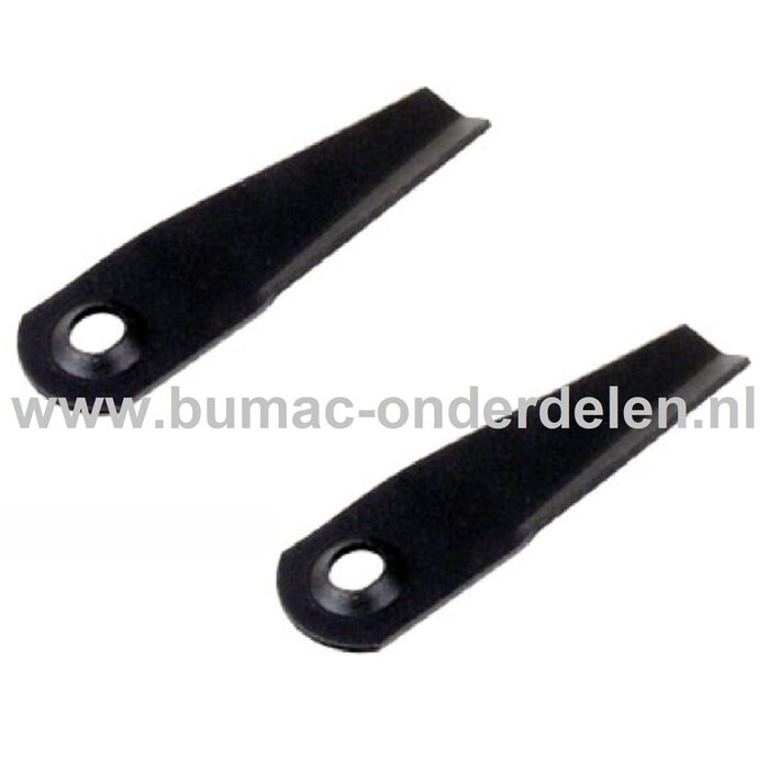 Rechter Mestips per set voor 1 Maaimes van Countax, Westwood Zitmaaiers, Frontmaaiers, Tuintrekkers met Maaidek 42 Inch, Set van 2 Maaimessen, Maaimesset D1200, T1600 Maaidek 42", onderdeel