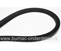 Getande riem 12,7x905 mm voor Wielaandrijving op John Deere, Sabo Loopmaaiers, Grasmaaiers C43, C52KS, PRO43, 5-PRO, C52T, Mulcher 52-152, FJ180V, JX90,  V snaar, Aandrijfriem Wielen, C 43, C 52 KS, PRO 43, 5 PRO, C 52 T, Mulcher 52 152, JX 90