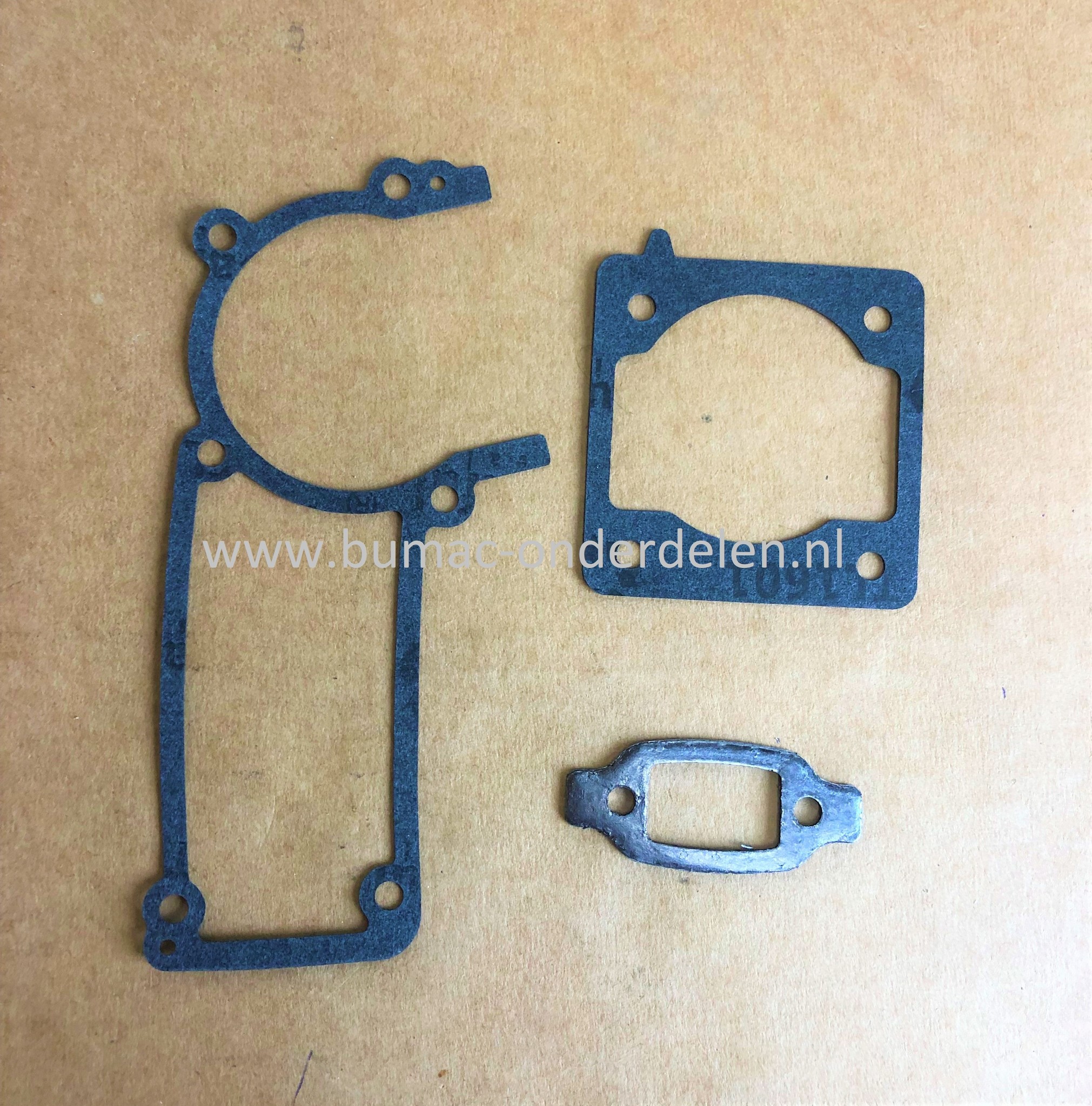 Pakkingsset voor Stiga, Castelgarden, Mountfield, Alpina Kettingzagen, Motorzagen AC38, AC42, ACS538, ACS542, CS540, CS545, MC4216, MF2500, SP386, SP426, Dichtingsset, Dichting set, Pakking set, AC 38, AC 42, ACS 538, ACS 542, CS 540, CS 545, MC 4216, MF