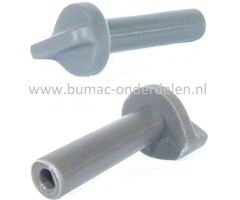 Chokeknop voor Stiga, Castelgarden, Mountfield, Alpina Kettingzagen, Motorzagen AC38, AC42, AC52, ACS538, ACS542, MC4216, MC4616, MC5218, SP386, SP426, SP466, SP526, Choke, Draaiknop voor Chokebediening, AC 38, AC 42, AC 52, ACS 538, ACS 542,  MC 4216, MC