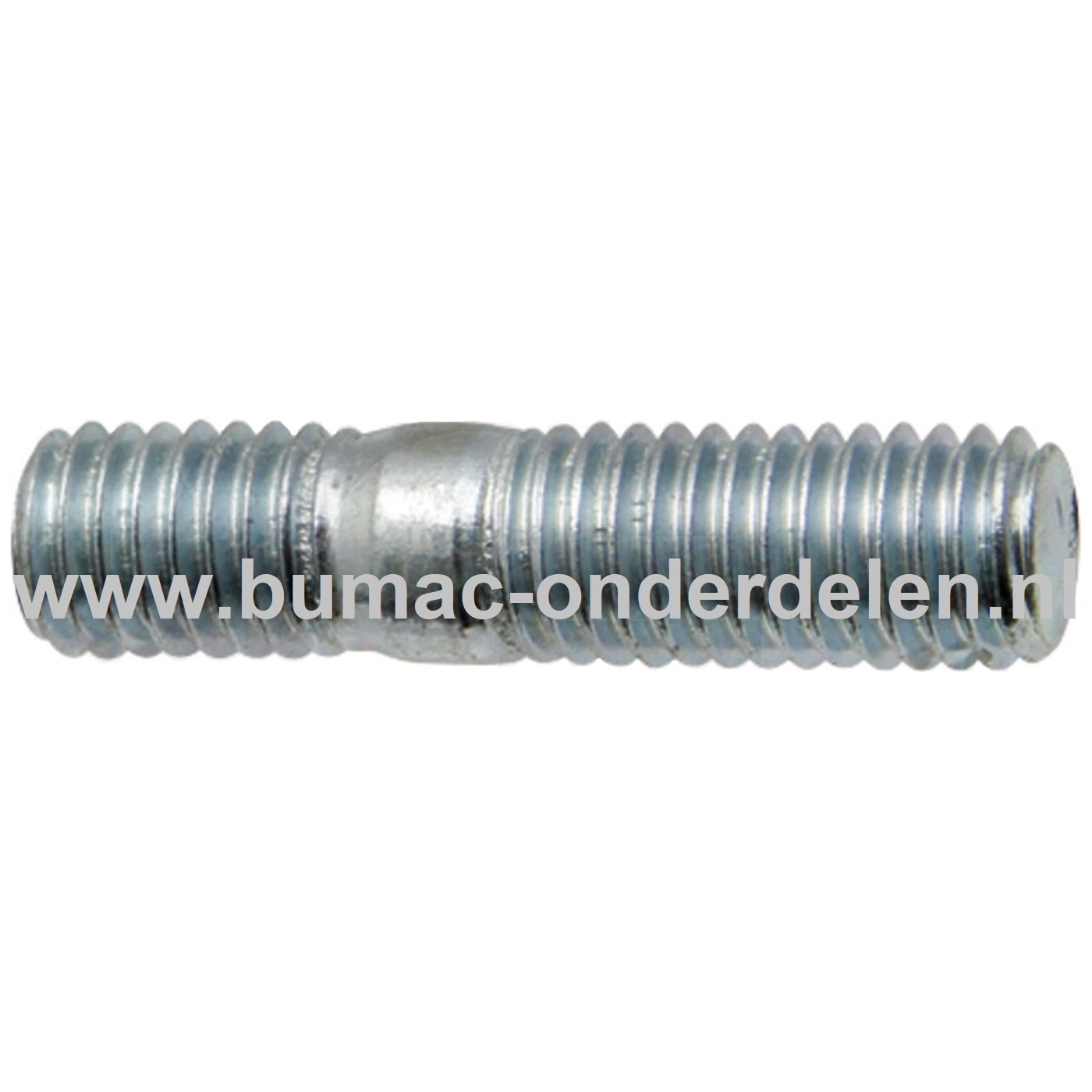 Tapeind voor LONCIN Motoren op Trilplaat, Tuinfrees, Kooimaaier, Aggregaat, Veegmachine, Verticuteermachine, Hakselaar, Hoogwerker, Generator, Houtversnipperaar, Zitmaaier, Frontmaaier, Grasmaaier Draadeind, Verbindingstang G160F, G200FD, LC168F1, LC168F2