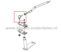 Stuurkogel voor ALKO, SOLO Zitmaaiers, Tuintrekkers, Grasmaaiers Stuurkogel, Verbinder, Gewricht Stuur Kogel T 16-105.4 HD V2, T 15-95.4 HD-A, T 18-111.9 HDS, T 18-95.4 HD