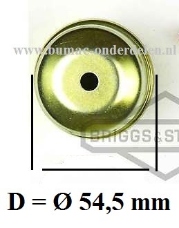 Vlotterbak met Pakking voor B&S motoren op Zitmaaiers en Frontmaaiers, Vlotterbak voor Carburateur op Zitmaaiers en Frontmaaiers