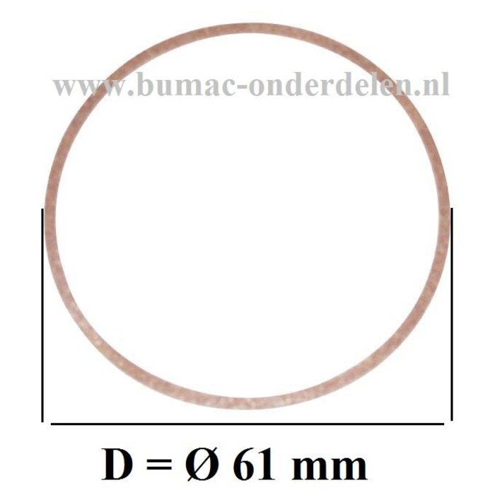 Vlotterbakpakking voor Briggs and Stratton Power Build Motor met 7 t/m 18 PK en een Horizontale of Verticale Krukas op Zitmaaier - Frontmaaier - Tuintrekker Dichting
