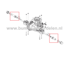 Afstandbus voor Achterwielen op ALKO, SOLO Zitmaaiers, Tuintrekkers, Grasmaaiers, Frontmaaiers, Afstandsbus, Bus, Afstand Bus, Buis T 16-102 HD V2, T 16-105.4 HD, T 16-95.5 HD, T 15-95.4 HD-A, T 18-95.4 HD