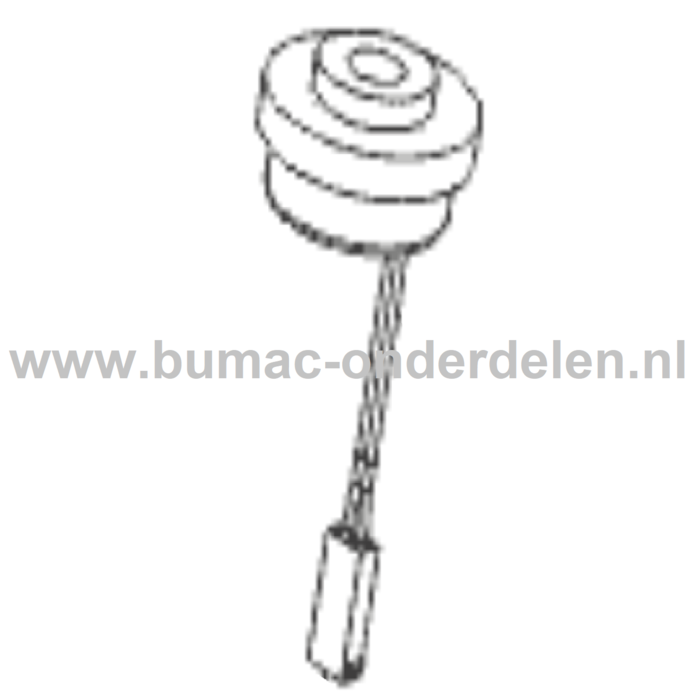 Sensor Vangbak Vol voor ALKO, SOLO Zitmaaiers, Tuintrekkers, Grasmaaiers Vangbak Alarm, Belsensor, Sensor, Alarm, Indicator Vangbak Vol T 16-95.5 HD, T 18-95.4 HD, T 23-125.6 HD, T 13-92.7 HD, T 15-95.4 HD-A