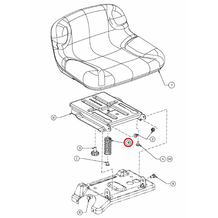 Veer voor Zitting voor MTD, WOLF, YARDMAN, CUBCADET, WHITE Scooter Hydro, Scooter , Scooter M, Scooter Mini, Scooter Pro, Scooter Pro Hydro, Minirider 76, Minirider 60, 420/30, 76 SD, CC114TA, CC114TD, MiniRider Pllus+, LR1NR76, LR2NR76, LR1NS76, LR2NS76,