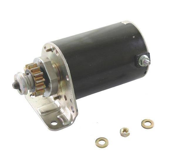 Zwaar uitgevoerde Startmotor 14 Tands voor Briggs and Stratton met 14 tands bendix Tandwiel voor Zitmaaier, Frontmaaier, Tuintrekker