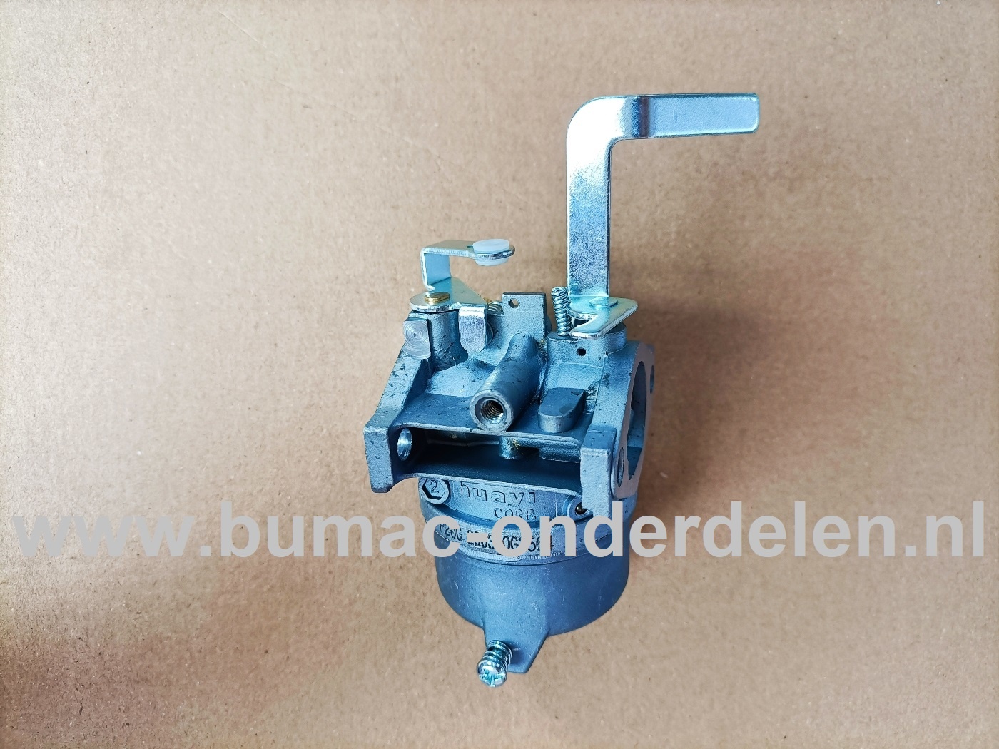 Carburateur voor YAMAHA MZ175, EF2700, EF2600, 166F Motoren op Trilplaat, Generator, Kooimaaier, Tuinfrees, Houtversnipperaar, Waterpomp, Bouwlift, Bobcat, Minikraan, Aggregaat, Hoogwerker, Cart, Veegmachine, Hakselaar, Hogedrukreiniger, Verticuteermachin