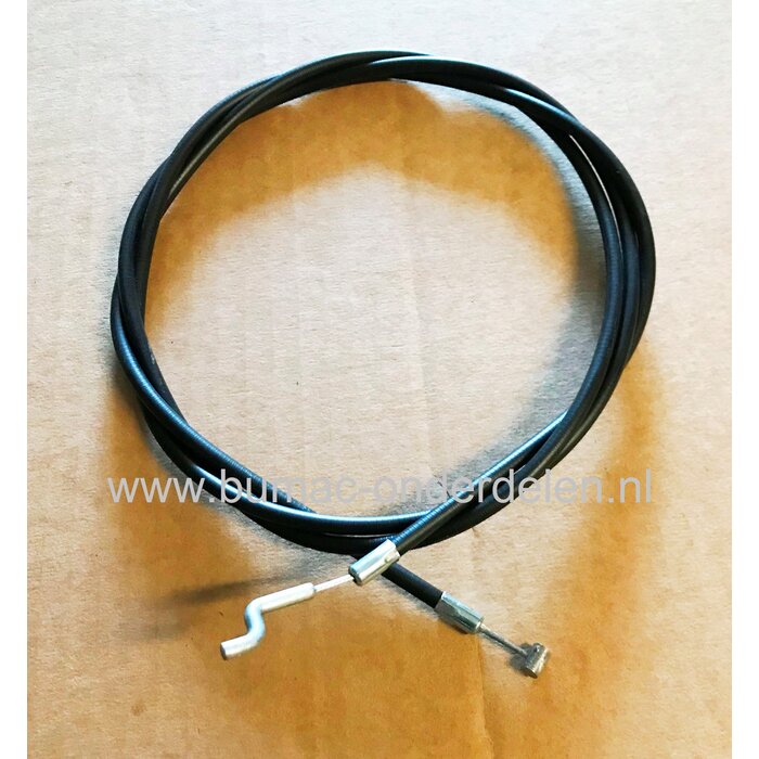 Koppelingskabel voor John Deere, Sabo Gazonmaaiers, Grasmaaiers, Duwmaaiers, Loopmaaiers Koppeling Kabel 52-2 Vario, 52-A Economy, 52-K Vario, 52-KAT Vario, 52-Vario E